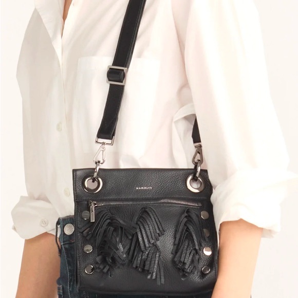 Hammitt Black Leather Crossbody Bag - Picture 8 of 8